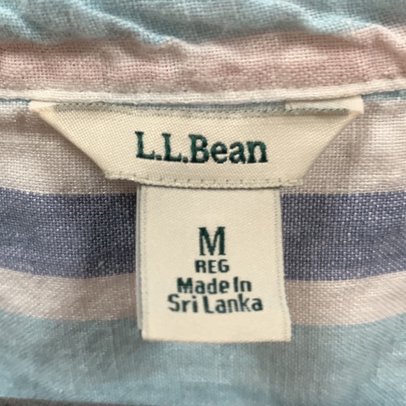 LL Bean Linen Tunic - Picture 7 of 7